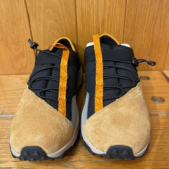 TIMBERLAND MEN\'S WINSOR TRAIL SLIP ON WHEAT SUEDE W BLACK SHOES A5TPZ main image 5
